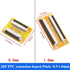 FPC FFC Flat Cable Adapter Board 1.0mm Pitch 4–60 Pin FPC FFC Adapter Board Richie's 26P 1.0MM spacing