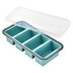 2/3/4 Grid Compartment Lunch Box – Microwave Safe Food Container Compartment Lunch Box Richie's 4grid-blue
