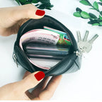 Women's PU Leather Zipper Wallet – Card Holder & Coin Purse Women's Wallet Richie's