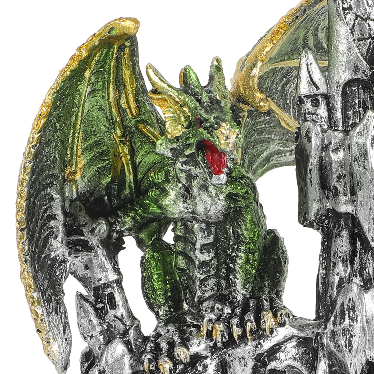 Resin Castle Dragon Halloween Desktop Ornament & Decor Halloween Resin Ornament Richie's