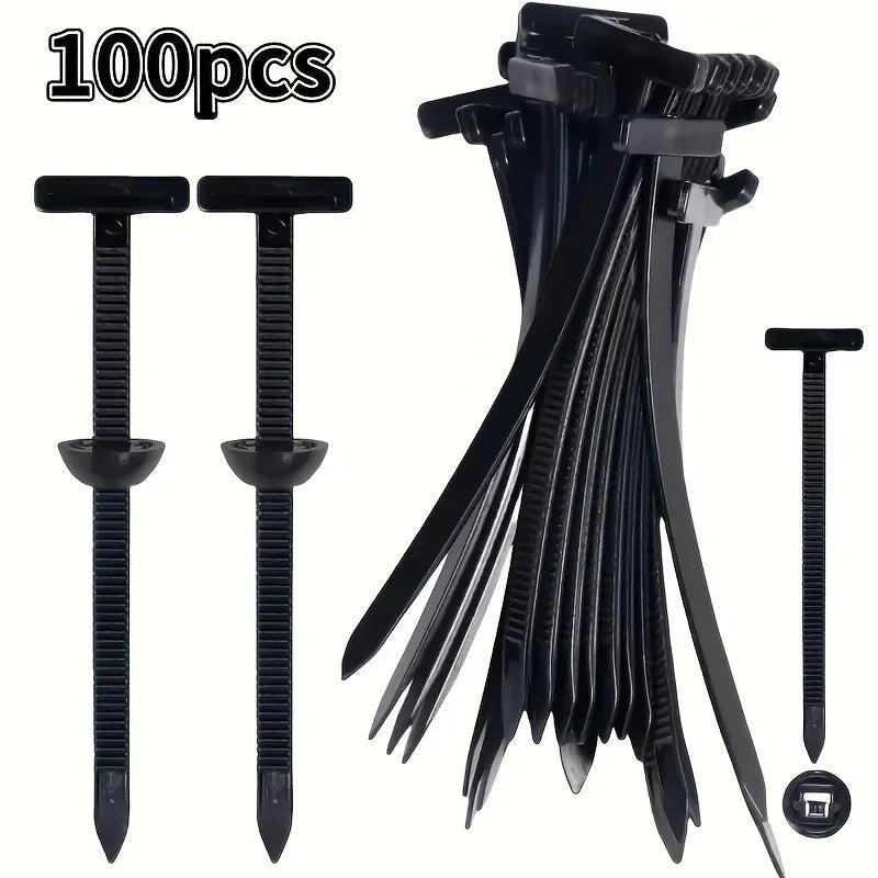 Self-Locking Nylon Cable Ties – Cable & Wire Management Nylon Cable Ties Richie's 100pcs
