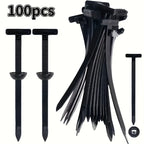 Self-Locking Nylon Cable Ties – Cable & Wire Management Nylon Cable Ties Richie's 100pcs