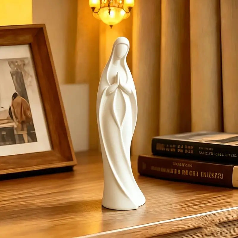 Praying Guardian Angel Statue 3D Printed Religious Figurine Decorative Figurine Richie's