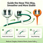 Garden Hose Guide Spike ABS Roller Holder for Lawn Watering Hose Guide Stake Richie's