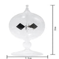 Crookes Radiometer Solar Light Windmill Glass Bulb – 14cm Science Desk Decor Richie's Transparent