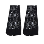 Halloween Spider Web Blood Print Over-Knee Cosplay Stockings Halloween Costume Stockings Richie's