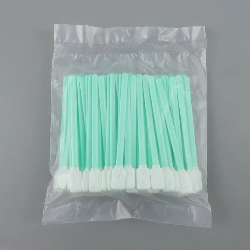 100PCS Foam Sponge Tip Swabs – Printer & Camera Lens Cleaner Cleaning Swab Kit Richie's 100Pcs