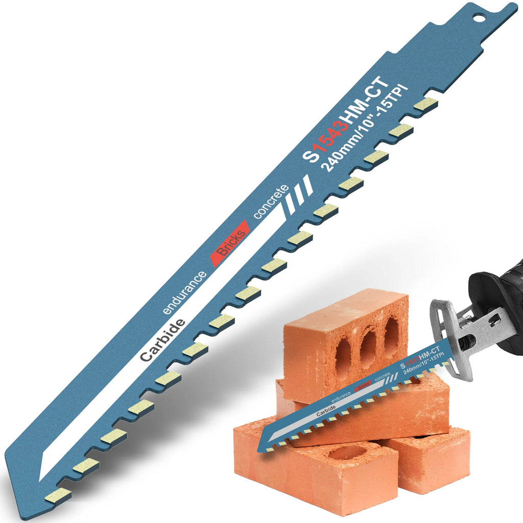 Toorise Reciprocating Saw Blade 10–20" Alloy Steel Masonry Reciprocating Saw Blade Richie's