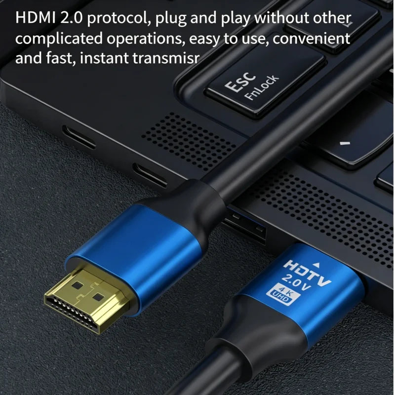 FUCHU 4K HDMI 2.0 Cable – High-Speed Audio Video Wire HDMI Cable Richie's