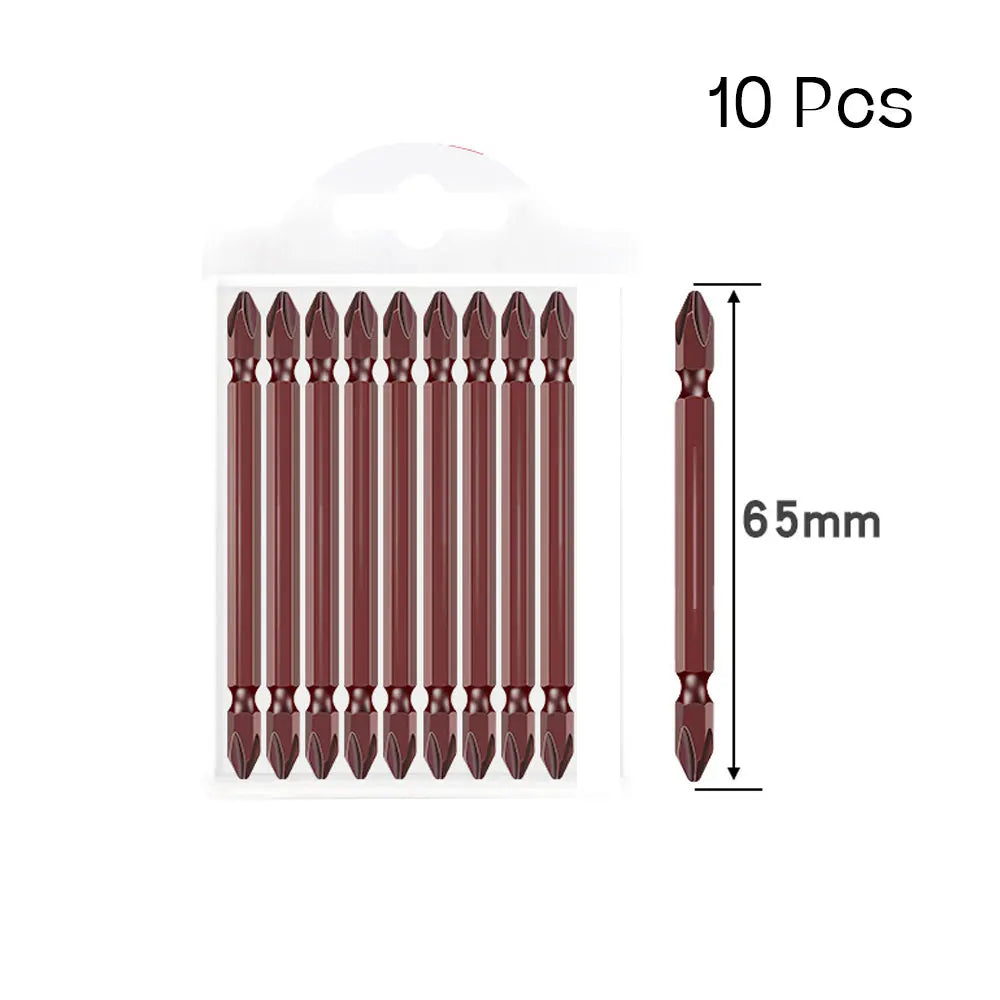 Binoax PH2 Magnetic Screwdriver Bits Set 5/10Pcs S2 Hex Shank Screwdriver Bit Set Richie's 10pcs 65mm