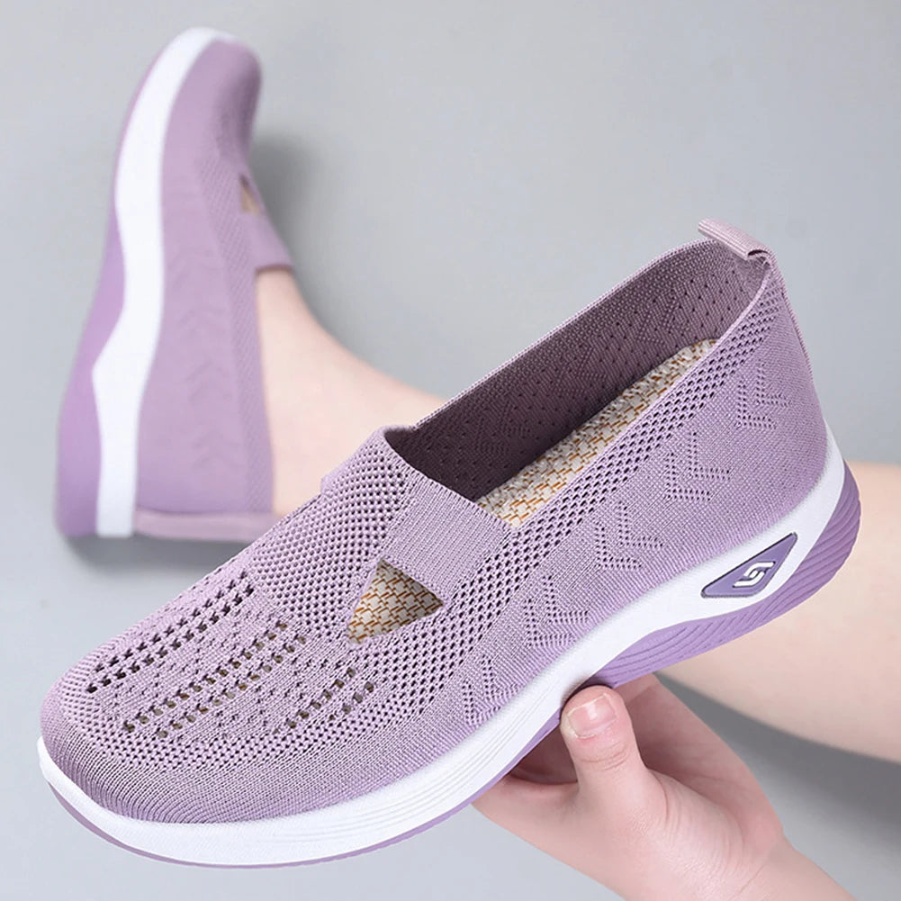 Women's Breathable Barefoot Sneakers with Arch Support Women's Walking Sneakers Richie's