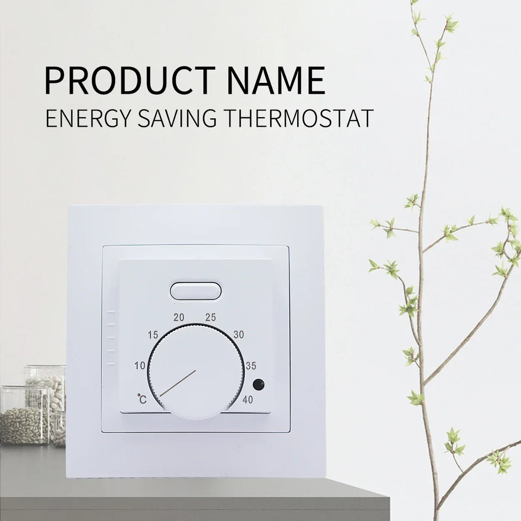ME87 Manual Electric Floor Heating Thermostat Controller Floor Heating Thermostat Richie's