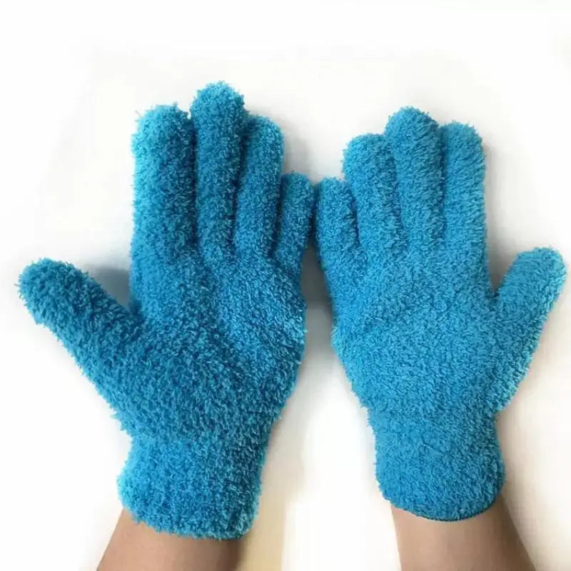 Microfiber Dusting Gloves – Stretchable Cleaning Gloves for Home & Car Microfiber Cleaning Gloves Richie's A6