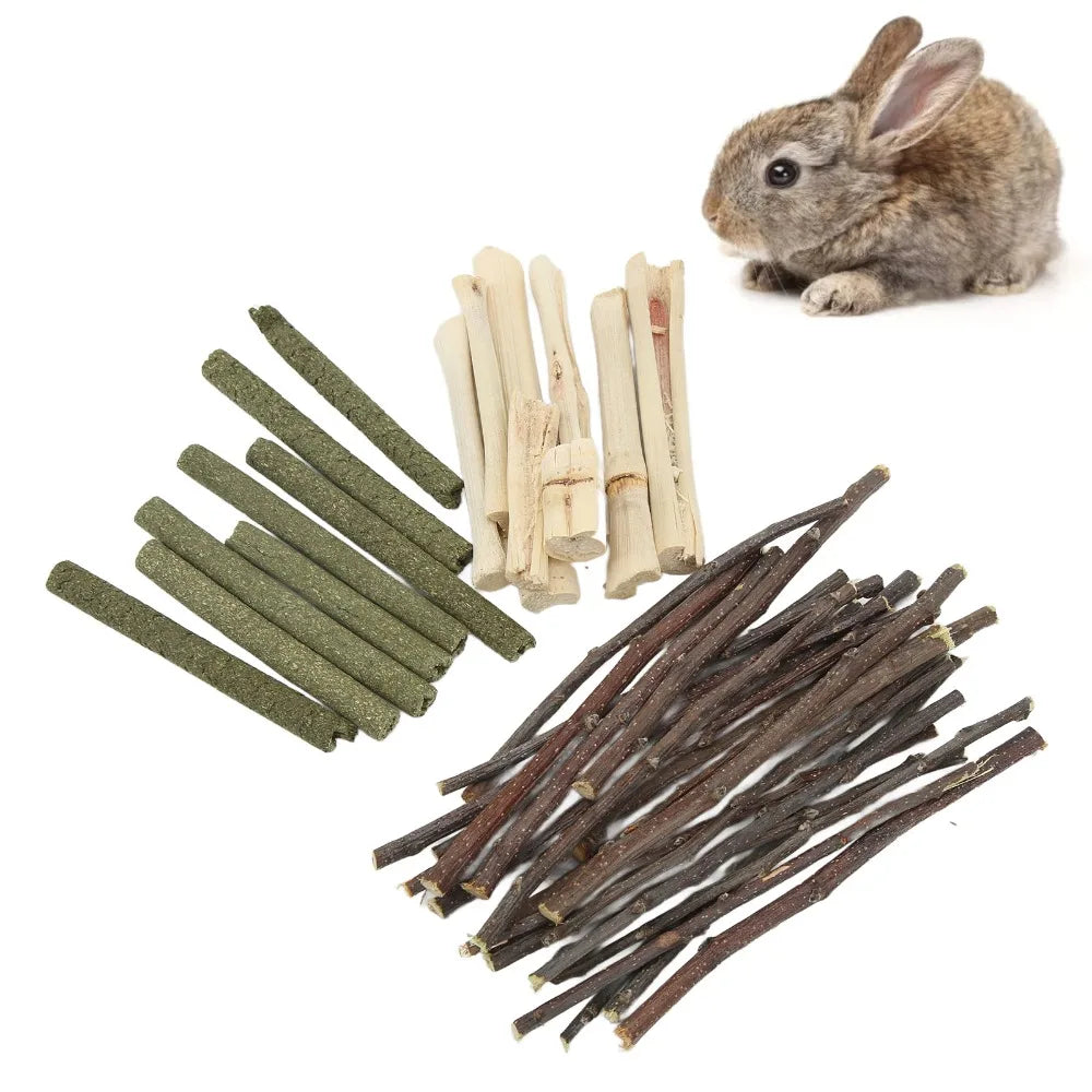 200g Mixed Wood Chew Stick Set for Hamsters & Small Pets Small Pet Chew Sticks Richie's