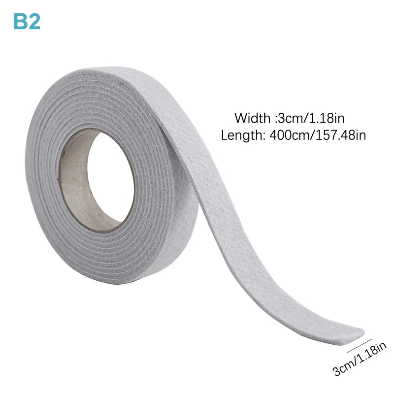 Self-Adhesive Felt Sealing Strip – Door & Window Moisture Guard Weather Sealing Strip Richie's B2