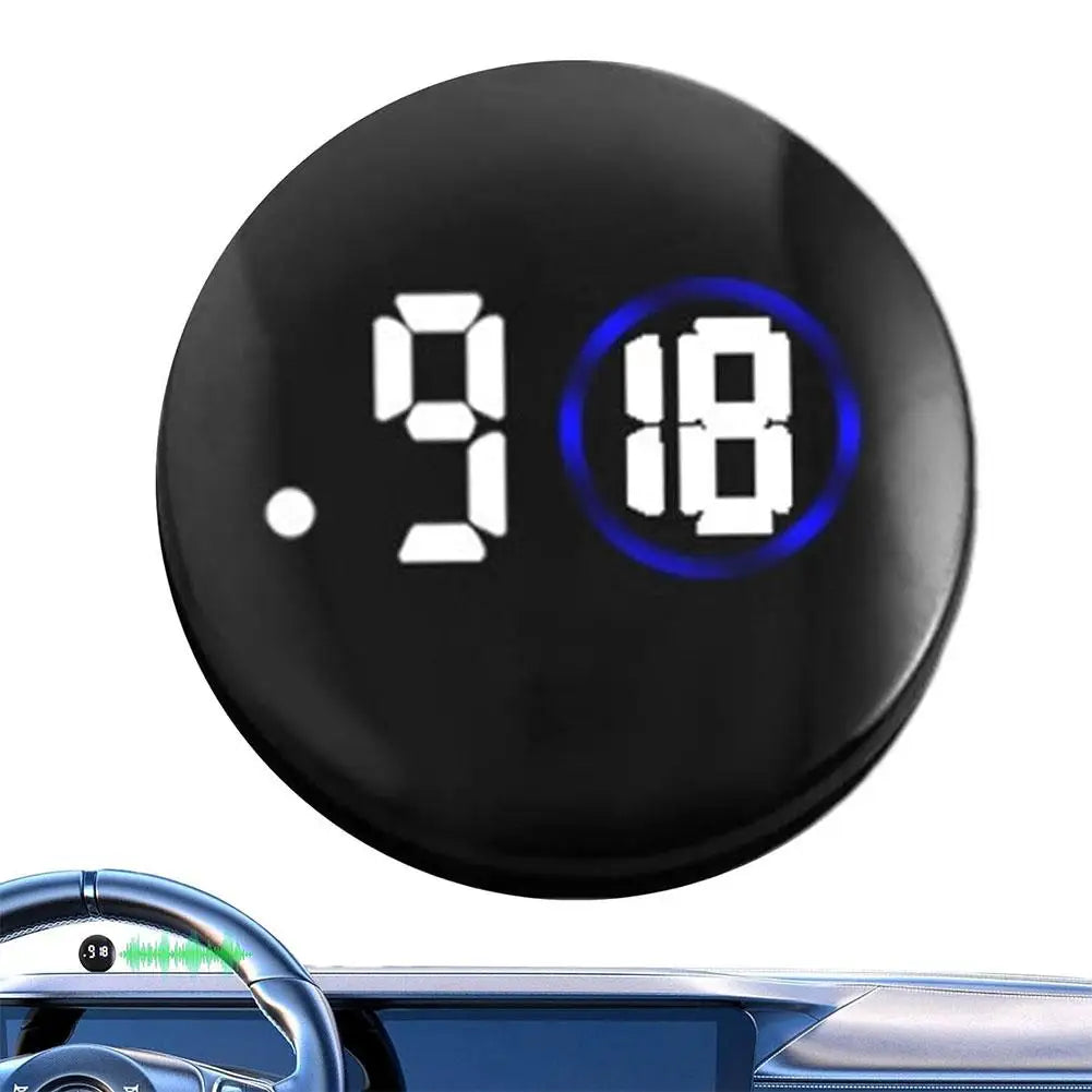 Mini Car Dashboard Clock Touch LED Display | Auto Interior Car Dashboard Clock Richie's