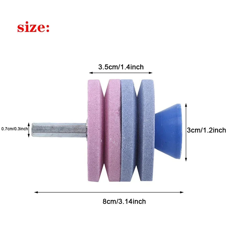 Lawn Mower Blade Sharpener – Universal Drill Grinding Tool Blade Sharpener Tool Richie's