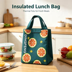 Insulated Lunch Bag Aluminum Foil Waterproof Meal Tote Insulated Lunch Bag Richie's