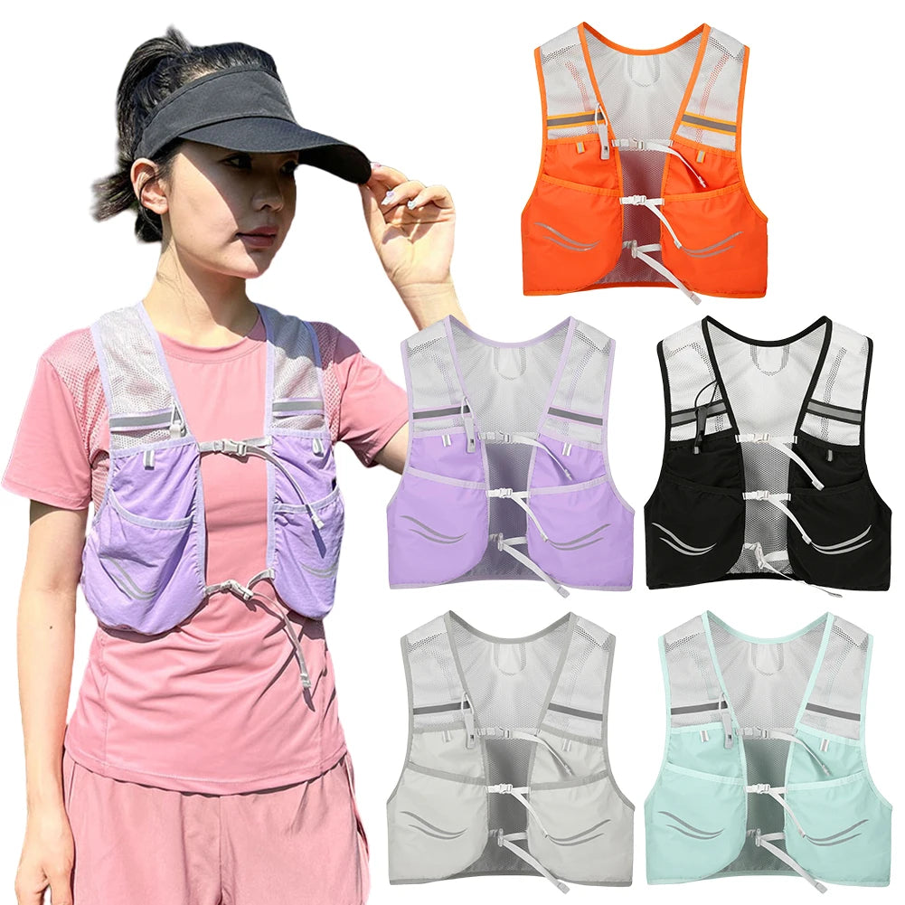 Ultralight Trail Running Hydration Vest | Breathable Race Pack Hydration Running Vest Richie's