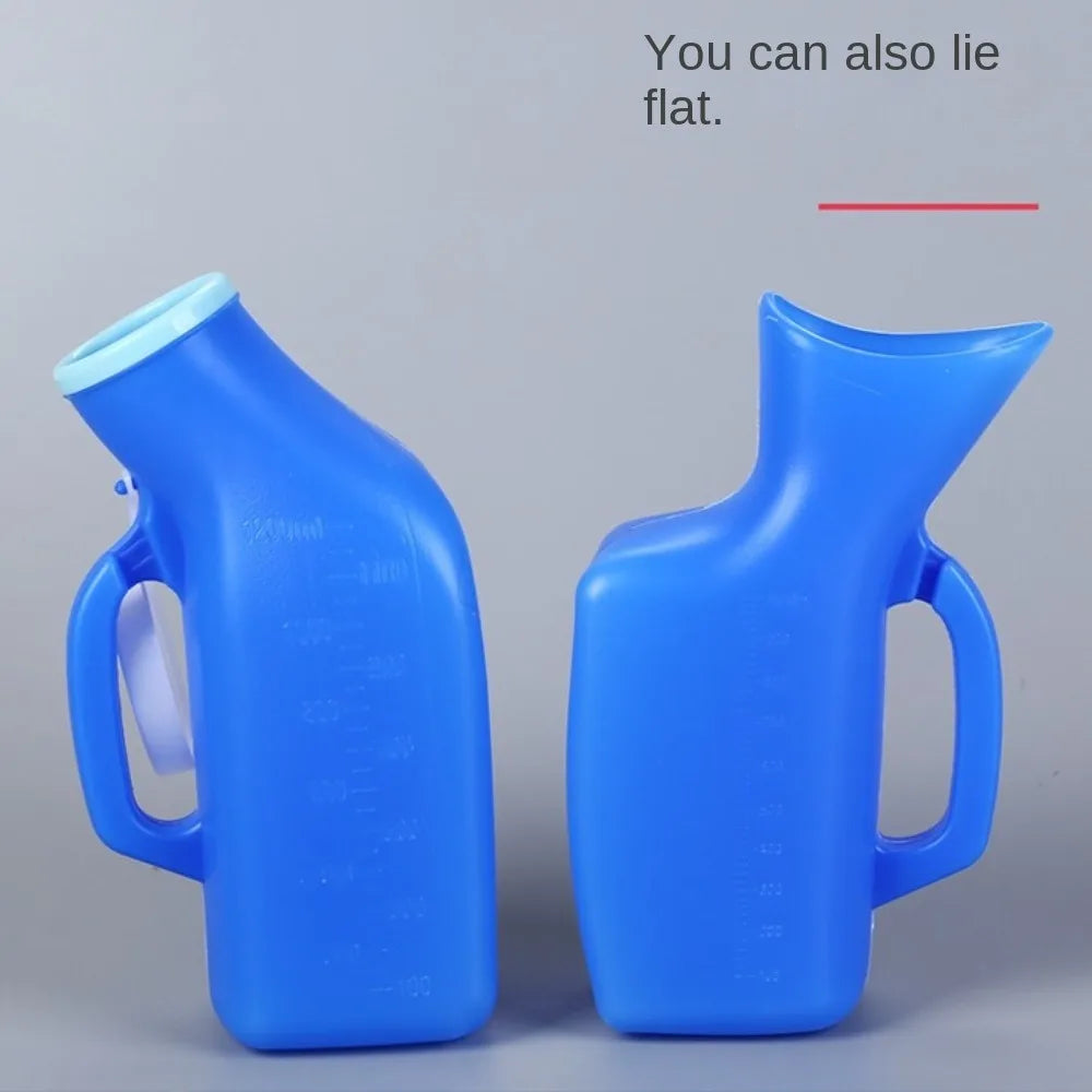 Portable Urinal Bottle with Lid – 1000ml Large Capacity Travel Portable Urinal Bottle Richie's