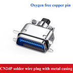 57 Series Centronics Connector CN14/24/36/50P Male Female Ribbon Cable Cable Connector Adapter Richie's CN24P Male