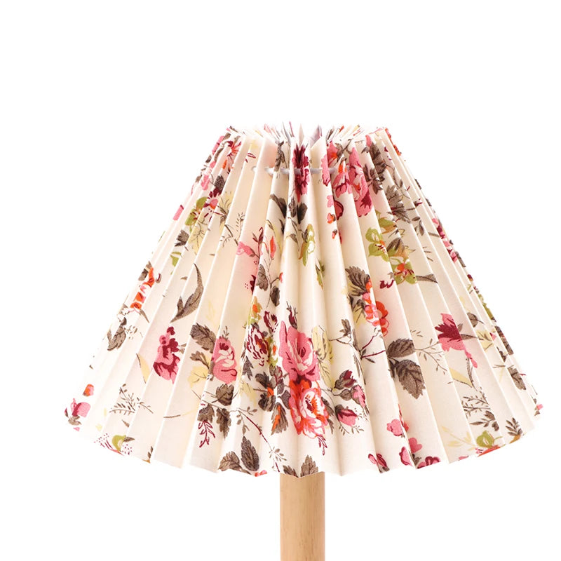 Pleated Fabric Lampshade – Retro DIY Table & Ceiling Lamp Cover Lamp Shade Richie's A8