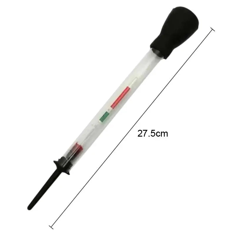 Battery Hydrometer 1.10–1.30 Electrolyte Density Tester | Black Battery Hydrometer Richie's