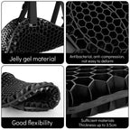 3D Honeycomb Gel Motorcycle Seat Cushion Cover – Universal Fit Motorcycle Seat Cover Richie's