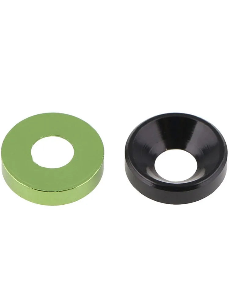 10Pcs Anodized Aluminum Countersunk Washers M2–M5 Colorful Countersunk Washers Richie's