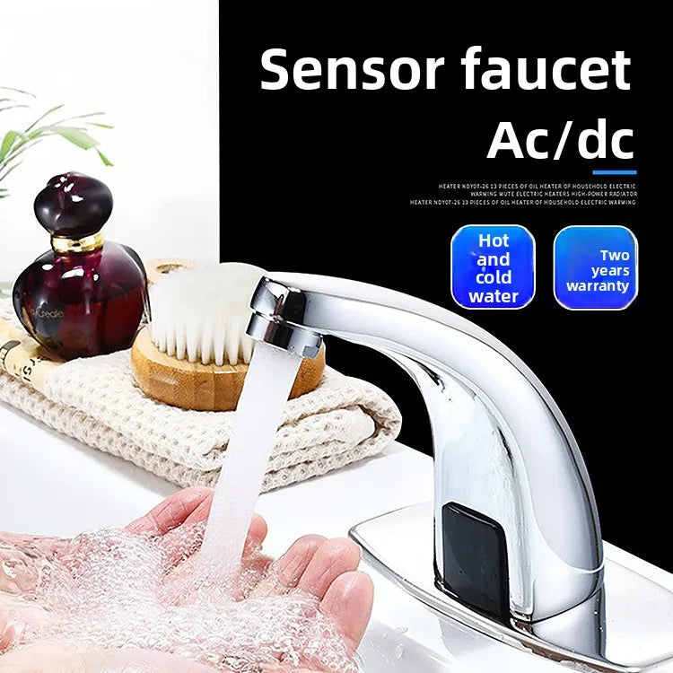 Automatic Infrared Sensor Faucet – Hot & Cold Basin Tap Sensor Basin Faucet Richie's