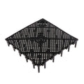 Plastic Aquarium Bottom Filter Plate & Grid Divider Tray Aquarium Filter Plate Richie's Black-A