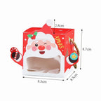 5-Pack Santa Christmas Candy Gift Boxes with Carry Handle Christmas Gift Box Richie's