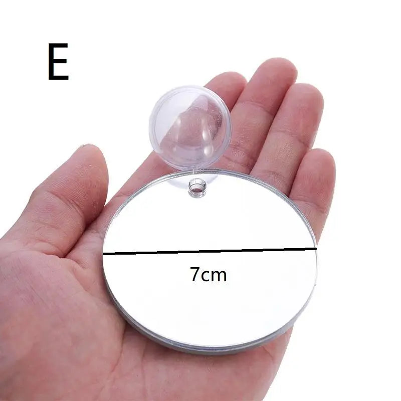 Floating Acrylic Betta Fish Mirror – Aquarium Training Toy Aquarium Fish Toy Richie's E