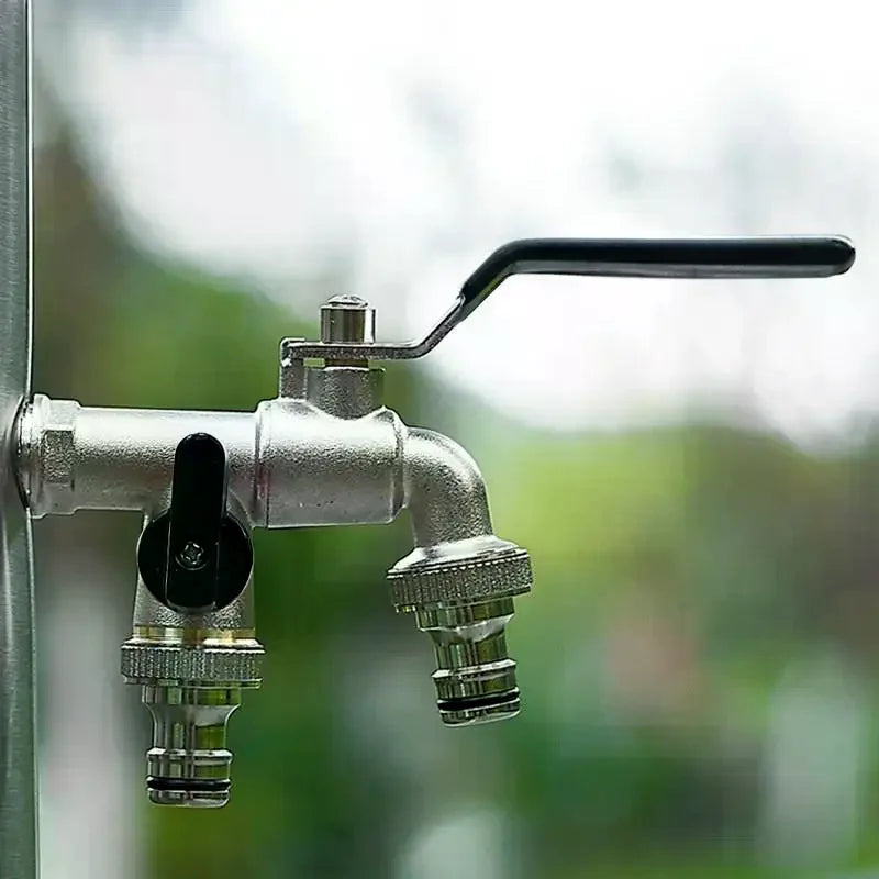 IBC Water Tank Adapter 1/2 & 3/4 Inch Garden Hose Connector Garden Hose Adapter Richie's