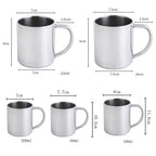 Stainless Steel Travel Coffee Mug Tumbler with Handle Travel Coffee Mug Richie's