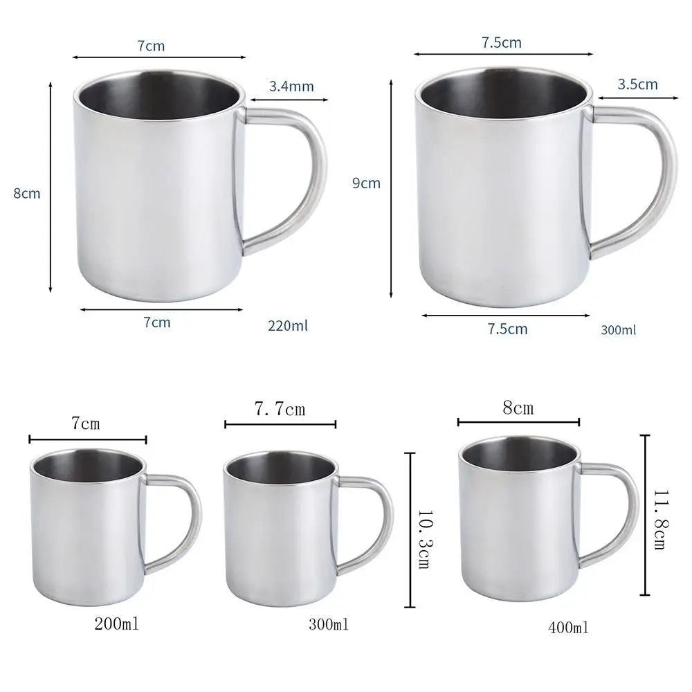 Stainless Steel Travel Coffee Mug Tumbler with Handle Travel Coffee Mug Richie's
