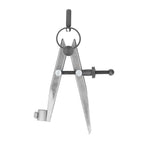 Carbon Steel Spring Divider 150mm Scribing Tool Precision Compass Spring Divider Compass Richie's Beige