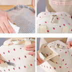 Floral Insulated Lunch Bag – Waterproof Thermal Cooler Tote Insulated Lunch Bag Richie's