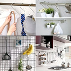 10pcs Stainless Steel S-Hooks for Kitchen, Bathroom & Home S-Shaped Hooks Richie's