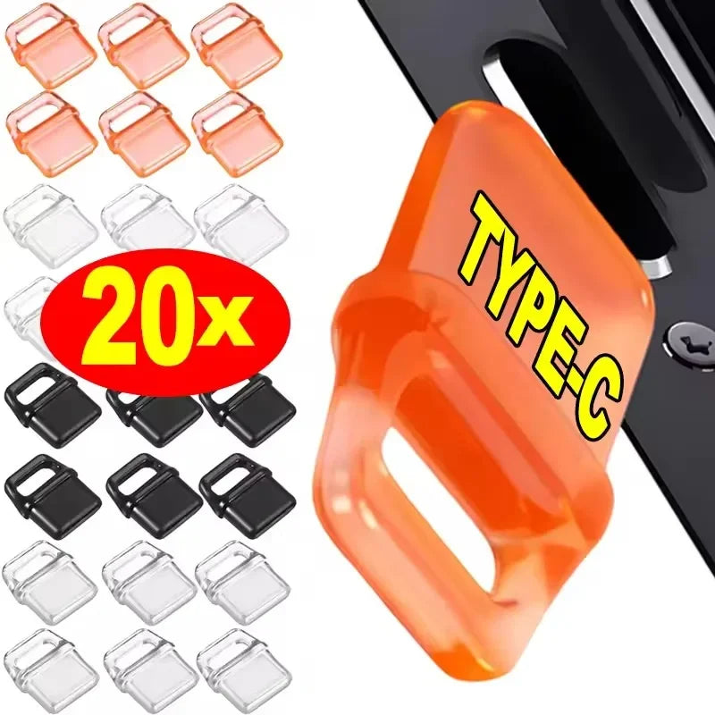 Type-C Dust Plug DIY Pendant Cap Cover – iPhone & Samsung Phone Port Dust Plug Richie's