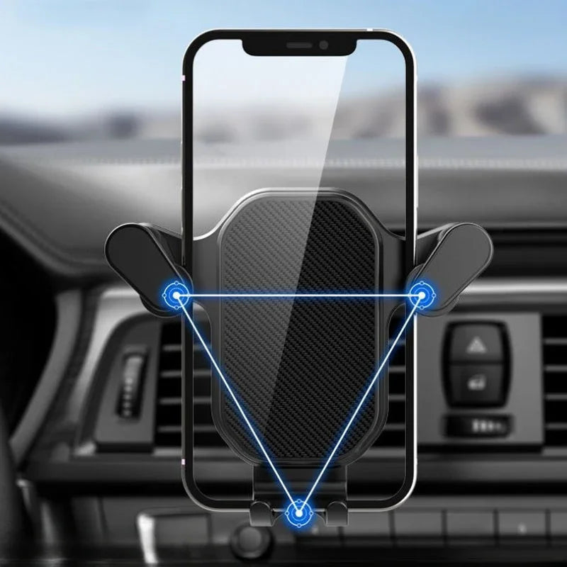Auto-Lock Car Phone Holder Air Vent Clip Universal Mount Car Phone Mount Richie's
