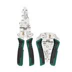 Foldable Wire Stripper & Voltage Tester Pliers | Electrician Tool Wire Stripper Pliers Richie's Green