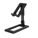 Universal Foldable Desk Phone Stand – Adjustable Desktop Holder Phone Stand Richie's black