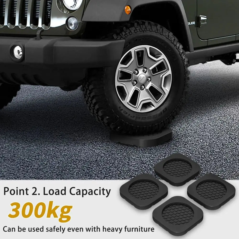 4Pcs Anti-Vibration Washing Machine Foot Pads | Anti-Slip Appliance Foot Pads Richie's