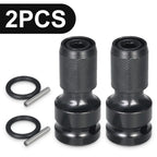 1/2" to 1/4" Hex Socket Adapter Drive Converter – Impact Tool Socket Wrench Adapter Richie's 2 Pcs Upgrade