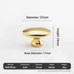 Solid Brass Cabinet Handle | French Style Furniture Pull Cabinet Door Pull Richie's D