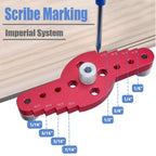 2-in-1 Pocket Hole Drilling Jig & Wood Dowelling Locator Woodworking Drilling Jig Richie's