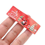 120 Pcs Christmas Doodle Sticker Roll – Festive Strip Labels Christmas Sticker Roll Richie's