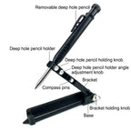Aluminum Alloy Multi-Function Scribing Tool + Deep Hole Pencil Scribing Marking Tool Richie's