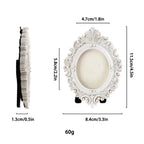 Victorian Vintage Resin Gold Picture Frame – Ornate Antique Style Decorative Picture Frame Richie's Style1-White
